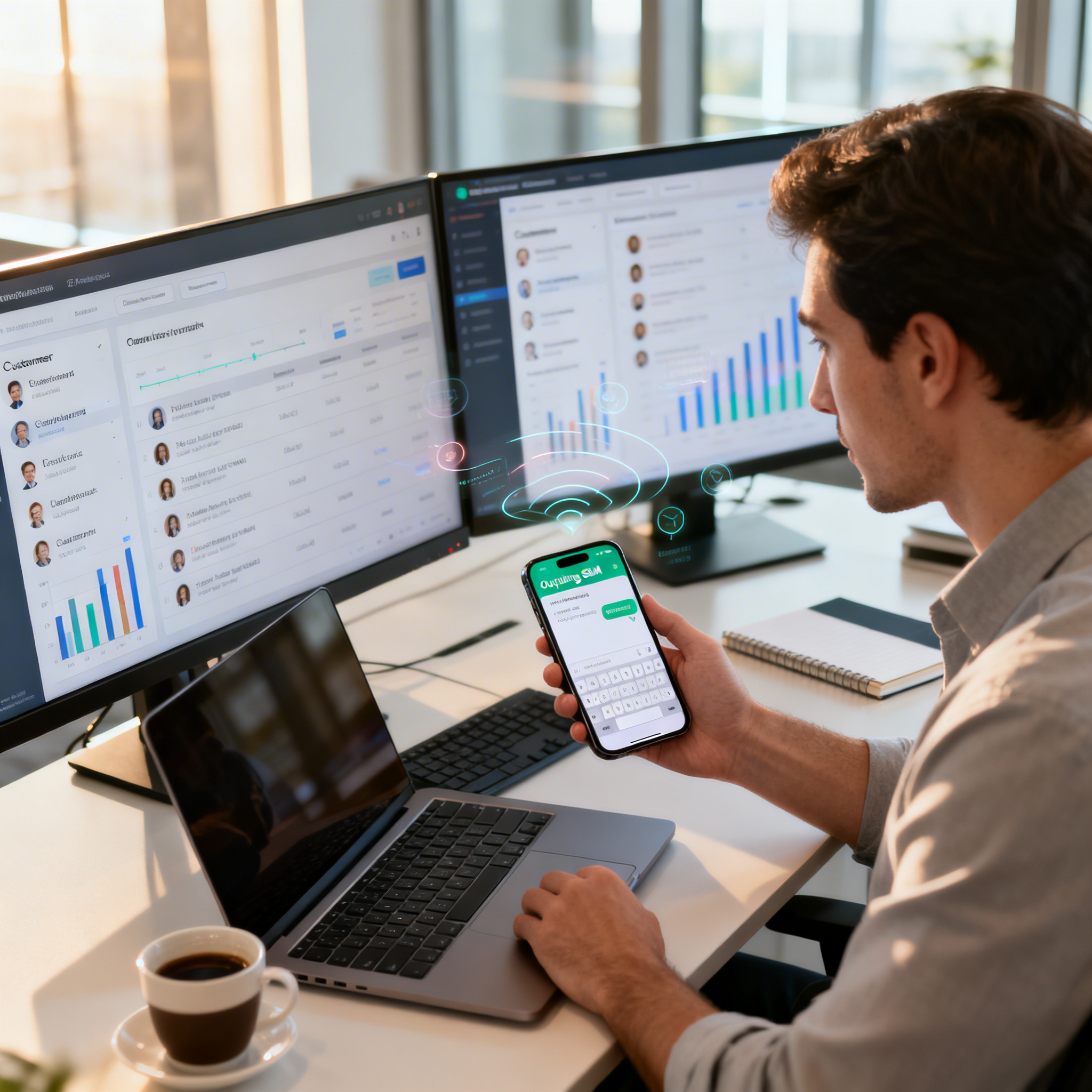 How SMS Marketing Software Works in SalesCaptain